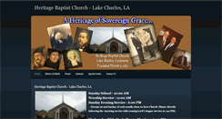 Desktop Screenshot of hbc-lakecharles.com